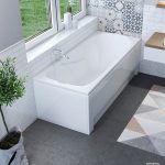 M-acryl Sortiment egyenes fürdőkád + láb - Image 3