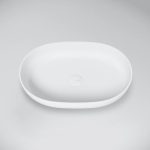 Marmy ZUMA "L" matt fehér mosdó 58x37 cm - Image 2