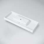 Marmy BERGAMO MAX mosdó 1 medence 120x46 cm - Image 4