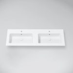 Marmy BERGAMO SLIM dupla mosdó 140x46 cm - Image 2