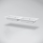 Marmy BERGAMO SLIM dupla mosdó 140x46 cm - Image 3