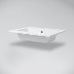 Marmy BERGAMO SLIM mosdó 60x46 cm - Image 3