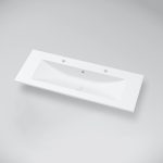 Marmy LISETTE mosdó 1 medence 2 csaplyuk 120x45 cm