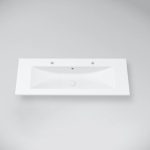 Marmy LISETTE mosdó 1 medence 2 csaplyuk 120x45 cm - Image 2