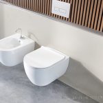 CERASTYLE CITY FALI WC - BEÉPÍTETT BIDÉ FUNKCIÓVAL - RIMLESS - PEREM NÉLKÜLI - MÉLY ÖBLÍTÉS - Image 4