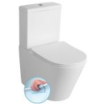 SAPHO PACO PEREM NÉLKÜLI MONOBLOKKOS WC TARTÁLLYAL, ÜLŐKÉVEL