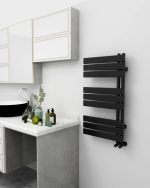 AREZZO design HORIZONT BLACK 900X500 törölközőszárítós radiátor AR-HB9050 - Image 3