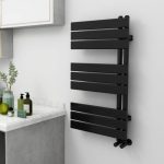 AREZZO design HORIZONT BLACK 900X500 törölközőszárítós radiátor AR-HB9050