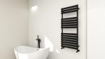 AREZZO design MOON BLACK törölközőszárítós radiátor AR-M12050A - Image 3
