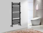 AREZZO design SMART BLACK 1200x500 törölközőszárítós radiátor AR-SM12050A - Image 3