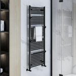 AREZZO design SMART BLACK 1510x550 törölközőszárítós radiátor AR-SM15055A