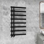 AREZZO design TUBE BLACK 1200x600 törölközőszárítós radiátor AR-TB12060