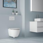 AREZZO design ARIZONA Vortex Rimless függesztett wc - Image 4