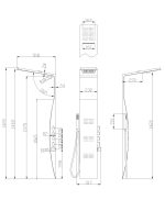 AREZZO design ASPEN zuhanypanel AR-9001 - Image 2
