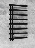 AREZZO design TUBE BLACK 1200x600 törölközőszárítós radiátor AR-TB12060 - Image 4