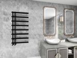 AREZZO design TUBE BLACK 1200x600 törölközőszárítós radiátor AR-TB12060 - Image 3