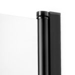 ROLTECHNIK SUPERIA 80x90 SZÖGLETES NYÍLÓAJTÓS ZUHANYKABIN FEKETE - Image 4