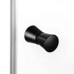 ROLTECHNIK SUPERIA 80x90 SZÖGLETES NYÍLÓAJTÓS ZUHANYKABIN FEKETE - Image 3