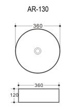 AREZZO design New Orleans mosdótál + lefolyó Fekete AR-130 - Image 2