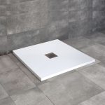 Radaway Kios C 80x80 cm szögletes zuhanytálca ajándék szifonnal Fehér