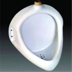 Urinal ICC R 0005 – Fényes fehér porcelán piszoár, kompakt méretben