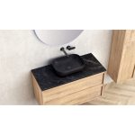 Falra szerelhető fürdőszobabútor Carrara ICP 10055 – 100 cm - Image 2