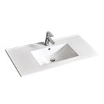 ICC 10066 porcelán mosdó – 102 cm-es bútorra szerelhető mosdókagyló