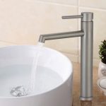 SS magasított mosdócsaptelep – ICF 1007002G – Gun Grey