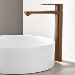 Verona ICF 111321 BRUSH ROSE GOLD magas mosdó csaptelep, szálcsiszolt rózsaarany - Image 2