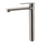 ICF 111321BS magas mosdó csaptelep, szálcsiszolt acél