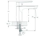ADALIA Mosdócsaptelep – Luxus kivitel ICF 1498198 - Image 2