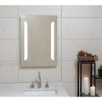 ICL 1591 – LED Fürdőszobai Tükör 50×70 cm | Érintőkapcsolós, Páramentesítővel