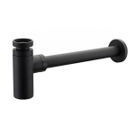 Drain IC A184B – Kerek formájú szifon, matt fekete kivitelben