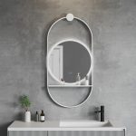 SAVONA White LED Fürdőszobai Tükör – 1943MW