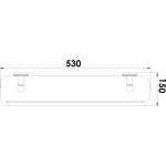 ICA 2791 BLISTER – Üvegpolc - Image 2