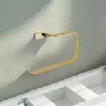 ICA 2823GOLD – SANYA aranyszínű törölközőtartó gyűrű | LUX fürdőszobai kiegészítő - Image 2