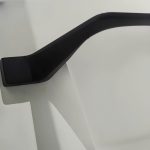 MELANIYA ICA 2858B Fali Pohártartó / Fogkefetartó – Matt fekete - Image 5