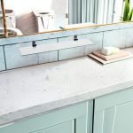 MELANIYA ICA 2891B Fali Üvegpolc – Matt fekete - Image 2