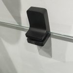 MELANIYA ICA 2891B Fali Üvegpolc – Matt fekete - Image 4