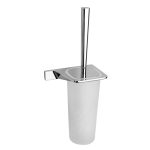 ICA 2894 Fali WC-kefetartó – Ezüst színű, fényes felületű