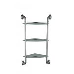 ALBA ICA 3103 – Háromszintes fürdőszobai üvegpolc