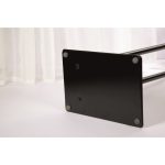 ICA 3443B – Álló fürdőszobai törölközőtartó, fekete kivitelben - Image 2