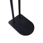 ICA 3445B – U-alakú álló törölközőtartó, matt fekete - Image 3