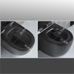 Wall-mounted toilet – ICC 3755B NEW - Image 5