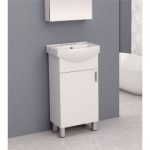 Kompakt álló fürdőszobai szekrény porcelán mosdóval – ICP 4535 NEW