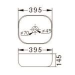 Washbasin ICB 492 – Pultra helyezhető porcelán mosdó - Image 2