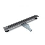 Siphon ICD 500010/60GG NEW GENERATION – Slim padlószifon Gun Metal kivitelben