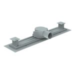 Siphon ICD 50014-70 – 70 cm műanyag lineáris padlószifon mágneses Dry & Wet rendszerrel - Image 4