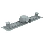 Siphon ICD 50027-70B NEW GENERATION – Mágneses Dry & Wet lineáris padlószifon - Image 4