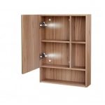 Tükrös fürdőszobaszekrény ICMC 6013-80 – 80 cm magas, kétajtós - Image 2